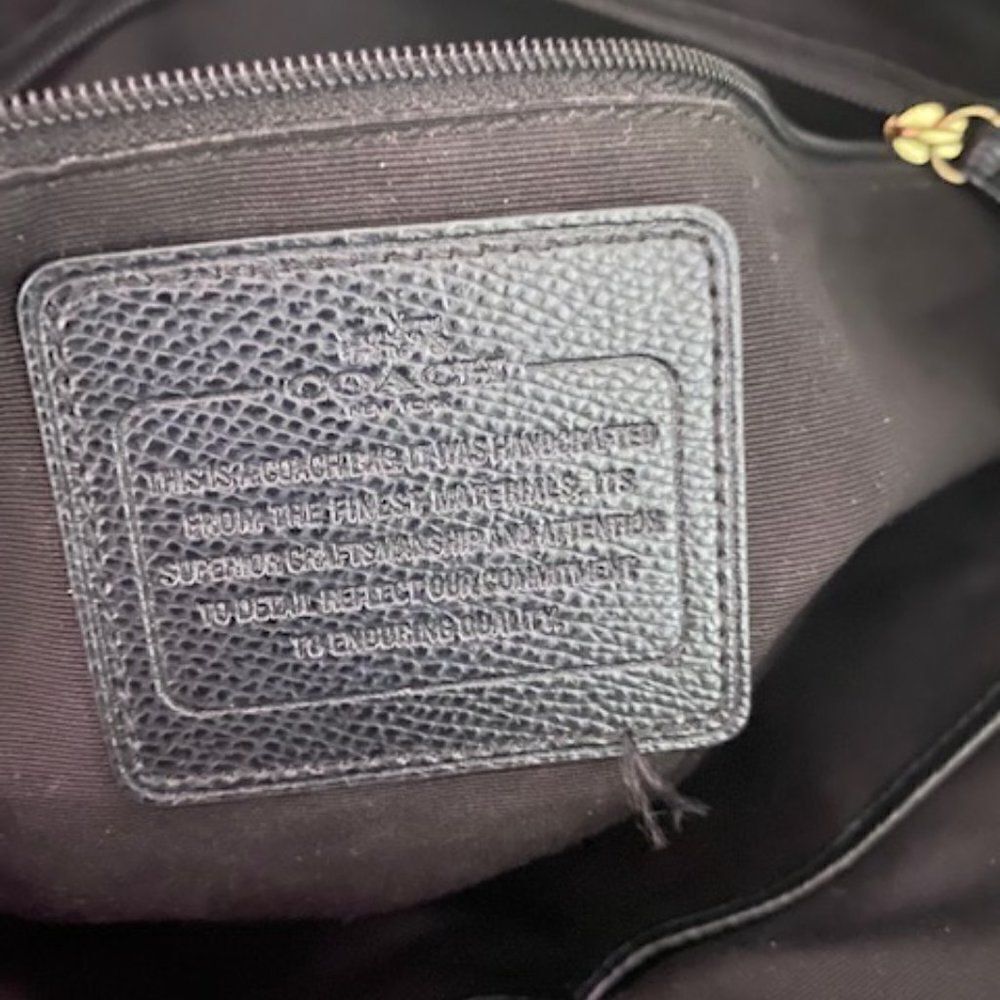 Coach Ava Tote Exotic Trim Leather - Picture 14 of 14